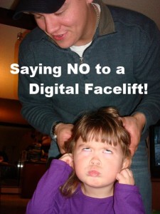 no to digital facelift